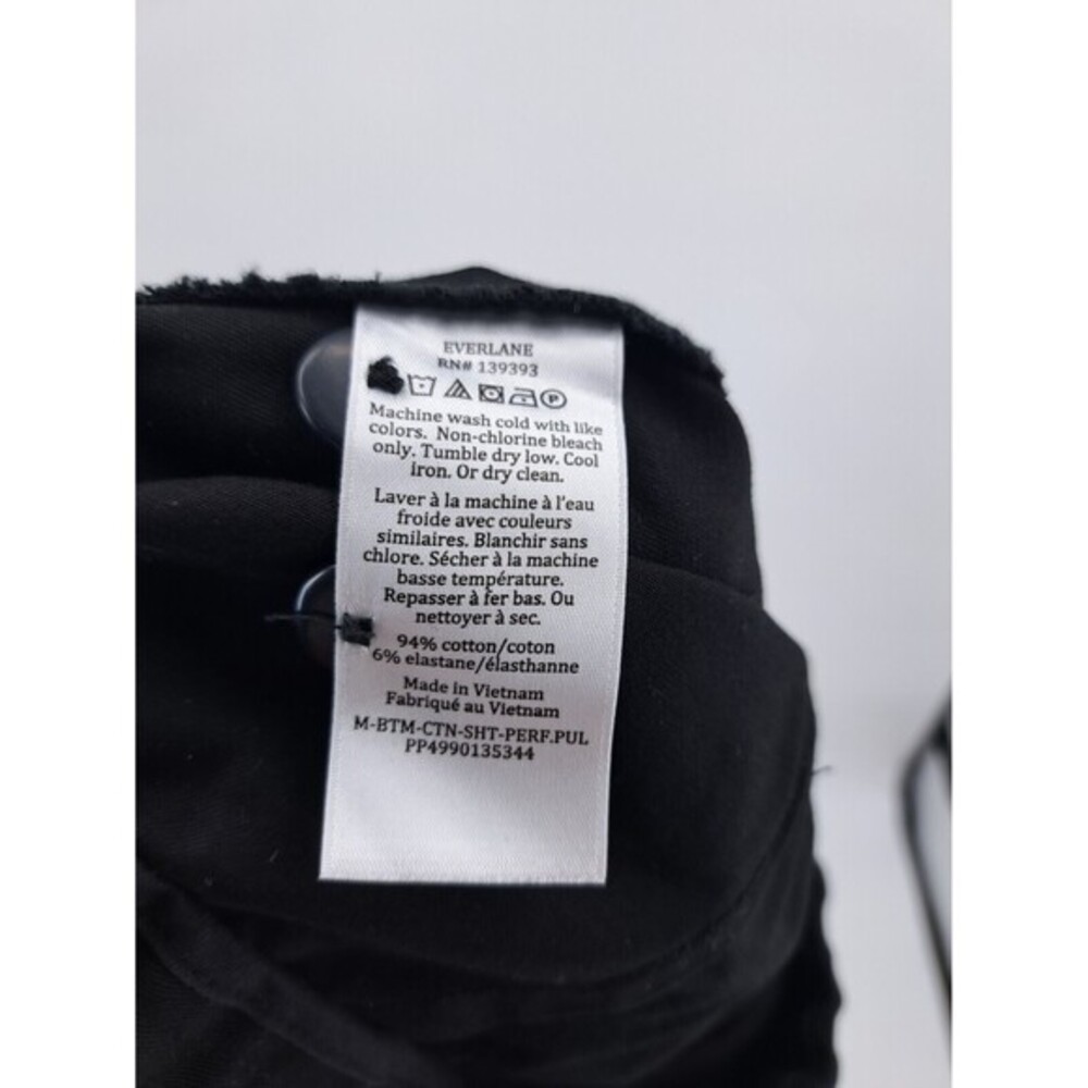 Everlane‎ Elastic Waist Shorts Womens Size Small S Black Golfing Golf - Picture 6 of 6